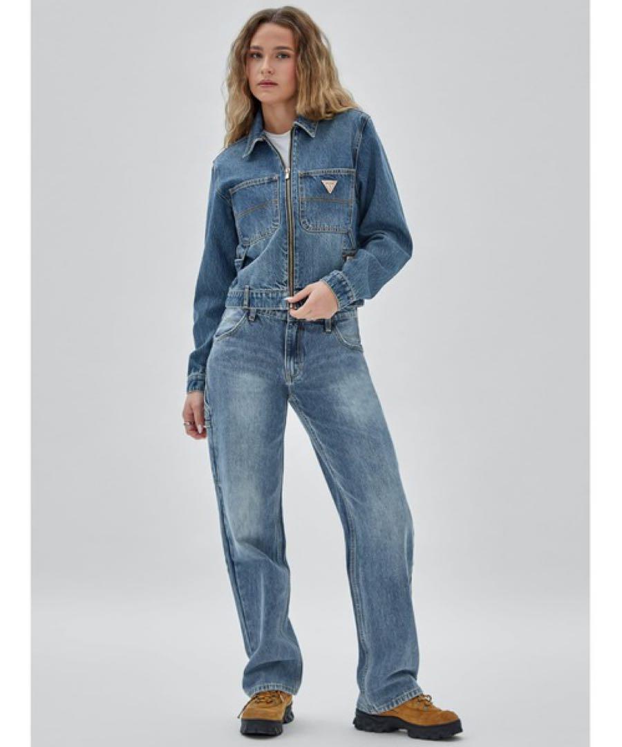 ジャケット・アウター GUESS Originals Cropped Carpenter Jacket