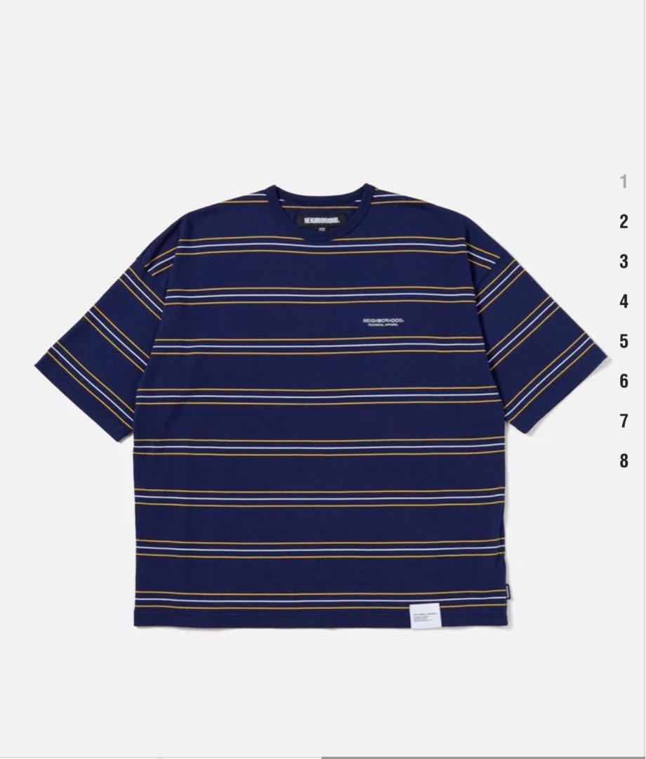 NEIGHBORHOOD BORDER CREWNECK SS 2023SS-在庫限り セール