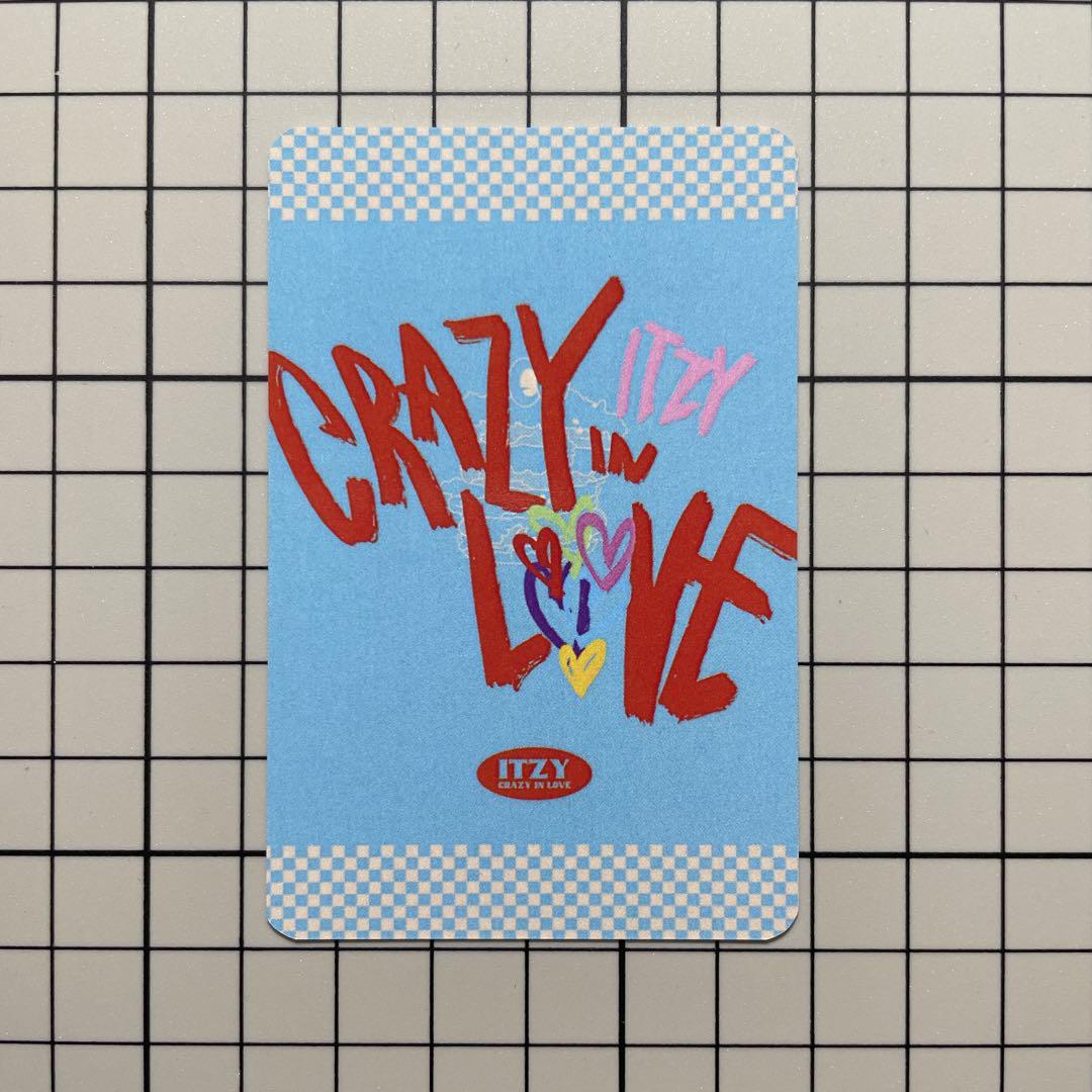 ITZY crazy in love リュジン withmuu トレカ