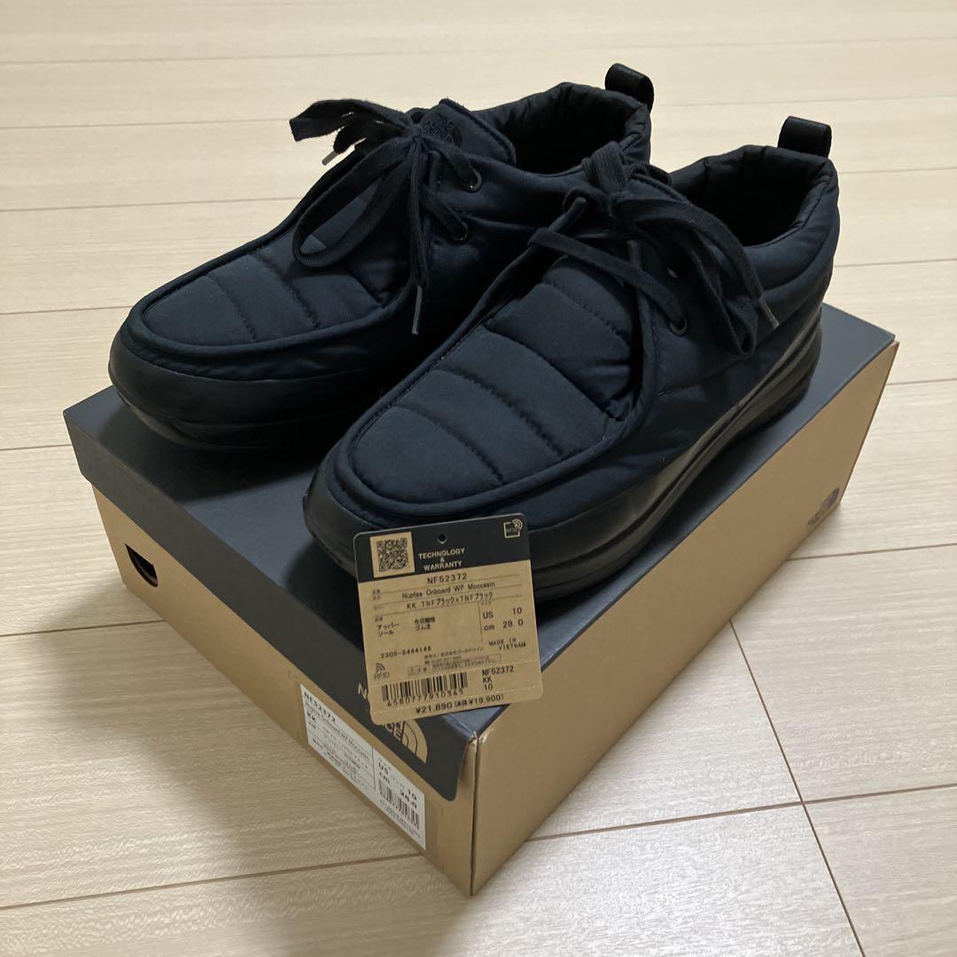 【再出品】ノースフェイス ヌプシオンボードウォータプルーフ　モカシン28