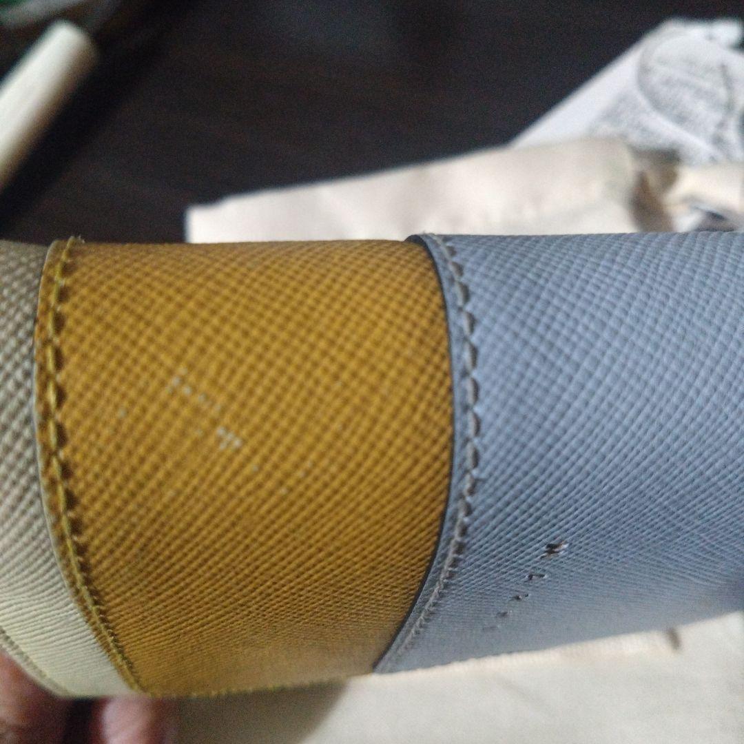 MARNI 二つ折り財布 水色/黄色 日本限定カラー MARNI 二つ折り財布 水色/黄色 日本限定カラー