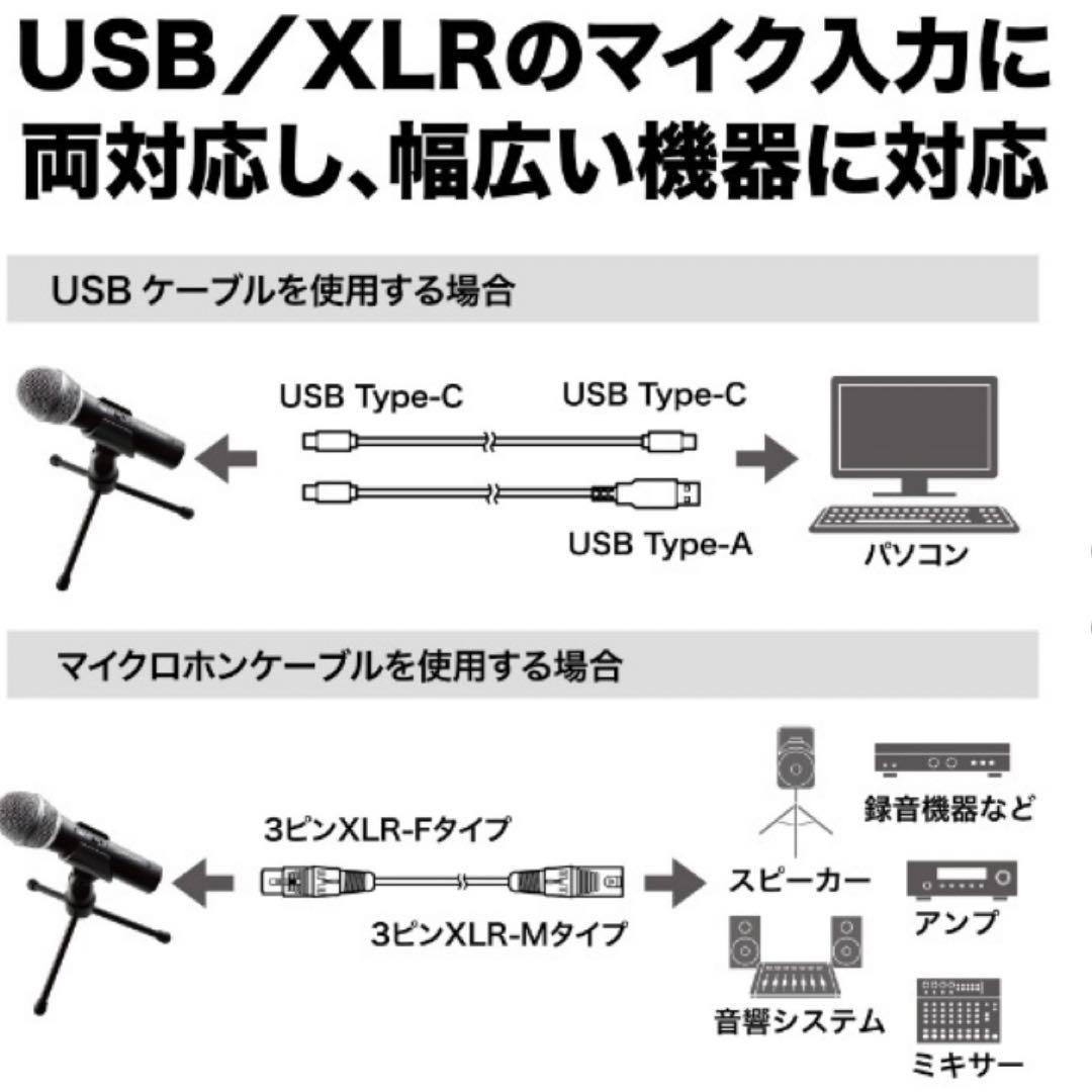 配信 美品 オーディオテクニカ USB マイクロフォン ATR2100x-USB