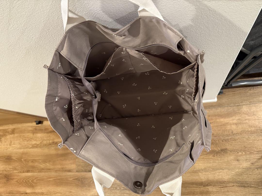 【美品】GELATO PIQUE グレー マザーズバッグ