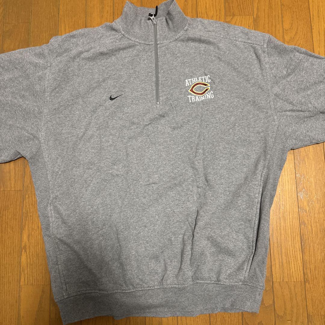 Nike ハーフジップ スウェット XL グレー