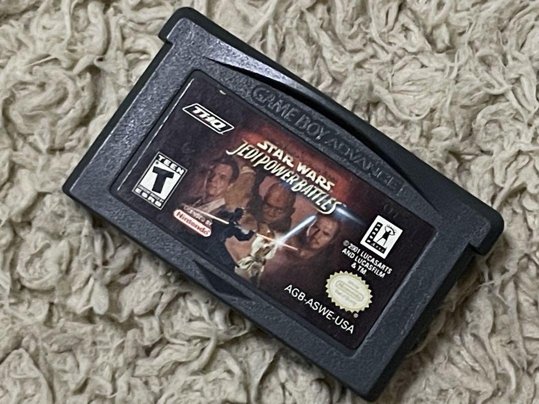ゲームボーイアドバンス　STAR WARS JEDI POWER BATTLES