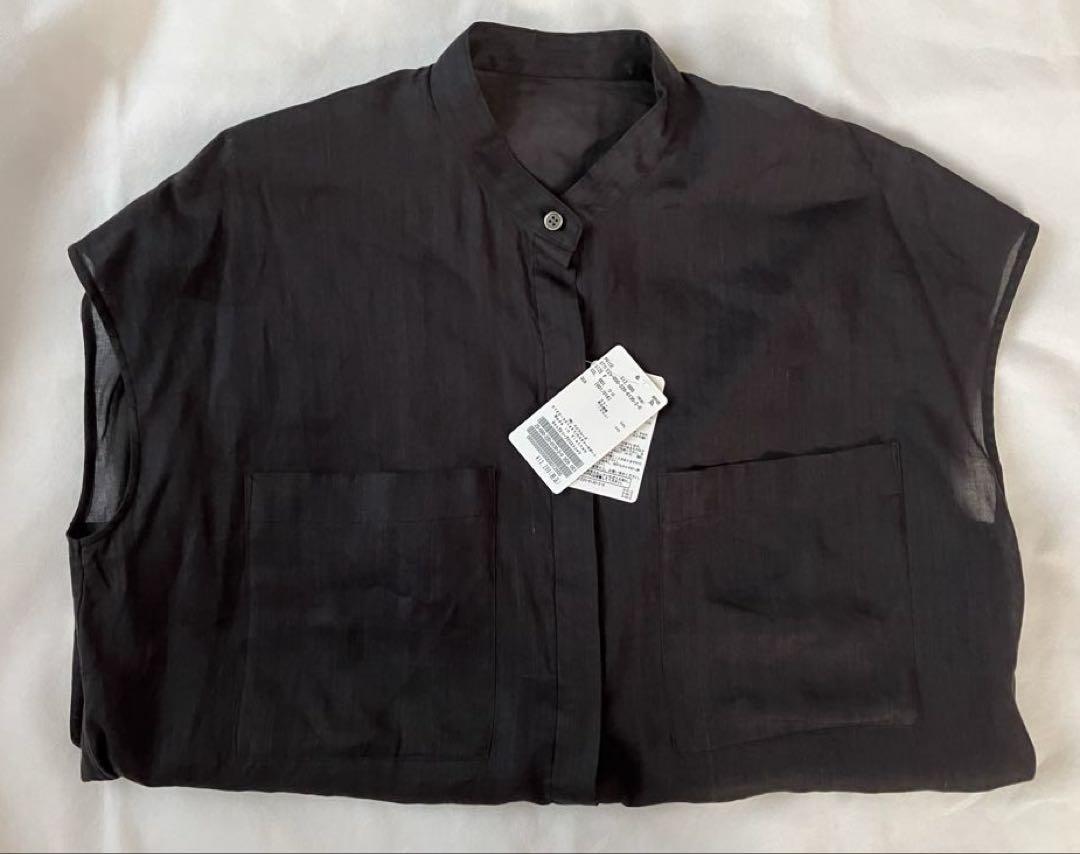 ■新品【FRAMeWORK】キャップスリーブドロストシャツ
