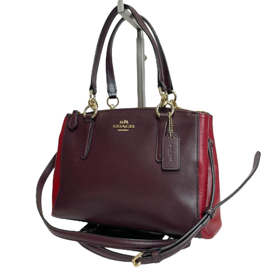 美品 廃盤品 COACH 2786 2way ショルダーバッグ ミニクリスティー