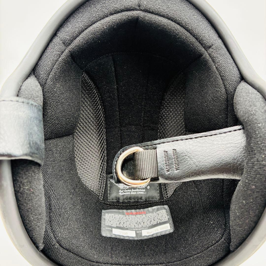 TT CO マットブラック ヘルメット スーパーマグナム TT05J目立った傷や汚れなし BRIGHTFACE_UK