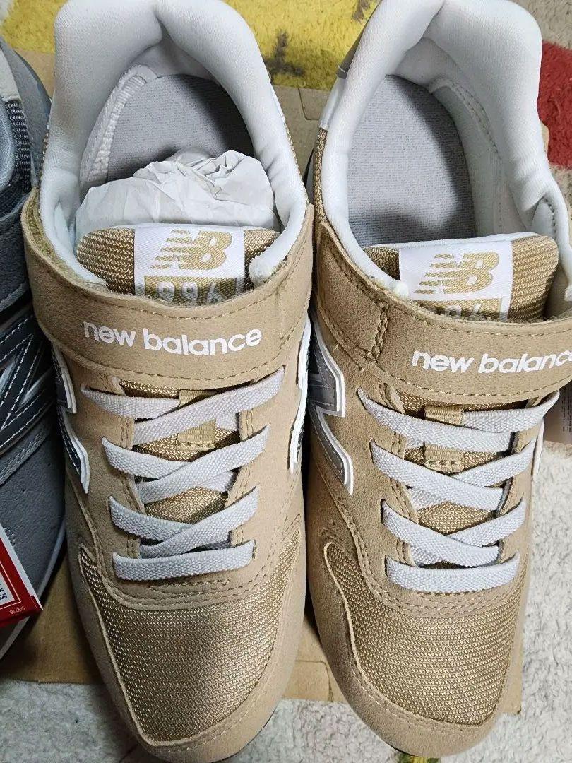 【新品】new balance 996　グレー、ベージュ　24センチ