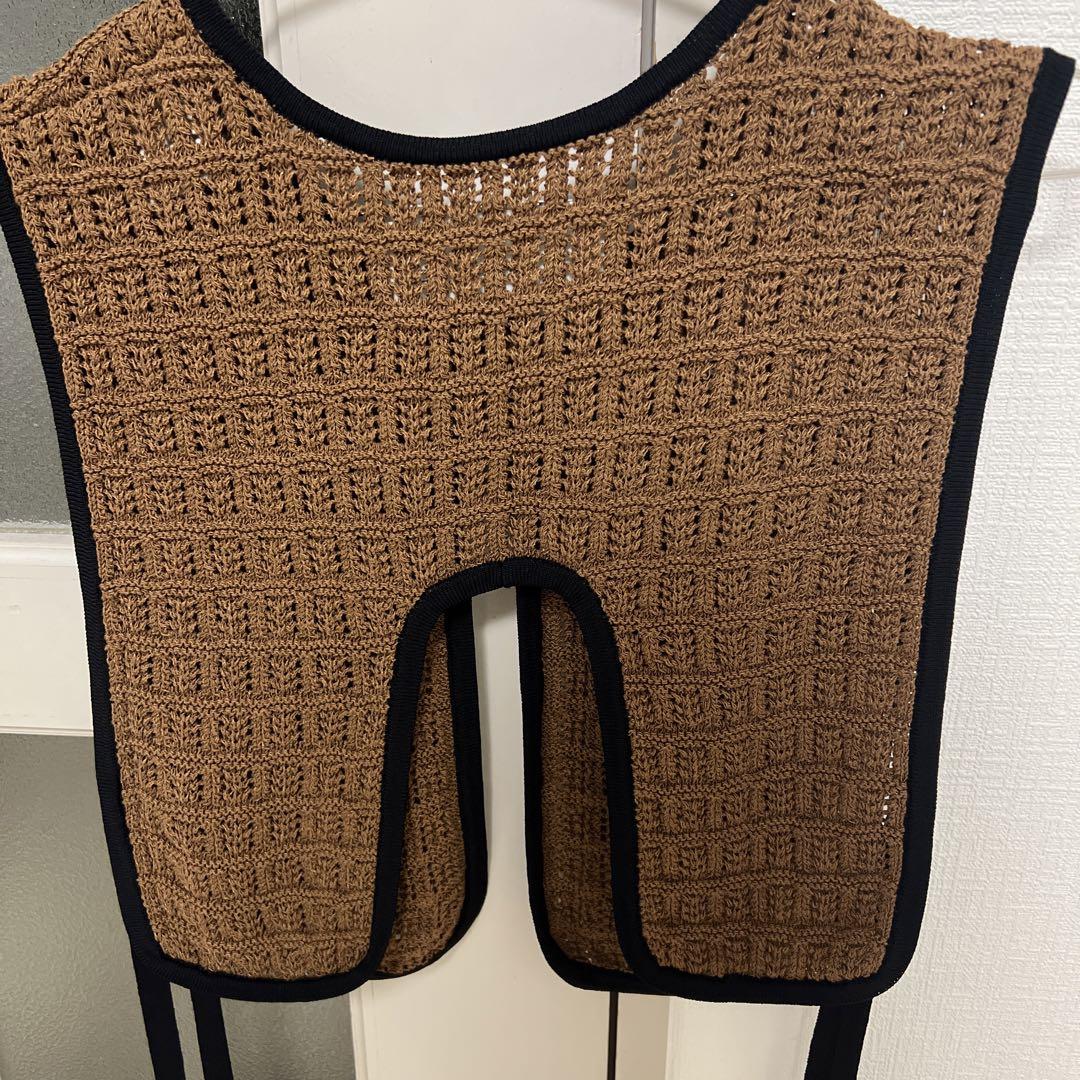 TODAYFUL（トゥデイフル）の「コードヤーンパイピングベスト