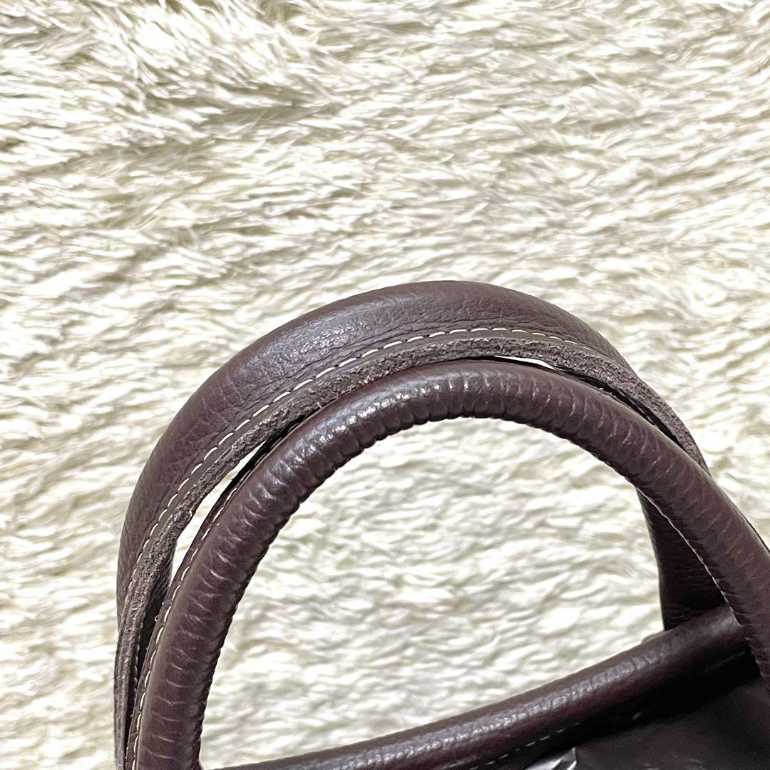 クリームカンパニー 【美品】トートバッグ グローブレザー