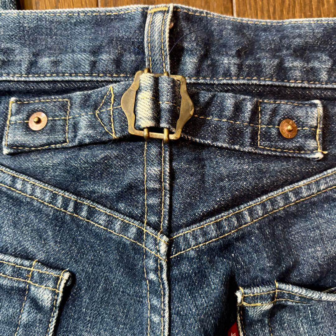 Levi's 701 XX Ｗ30L34 赤耳　ビックE 革パッチ 復刻　日本製