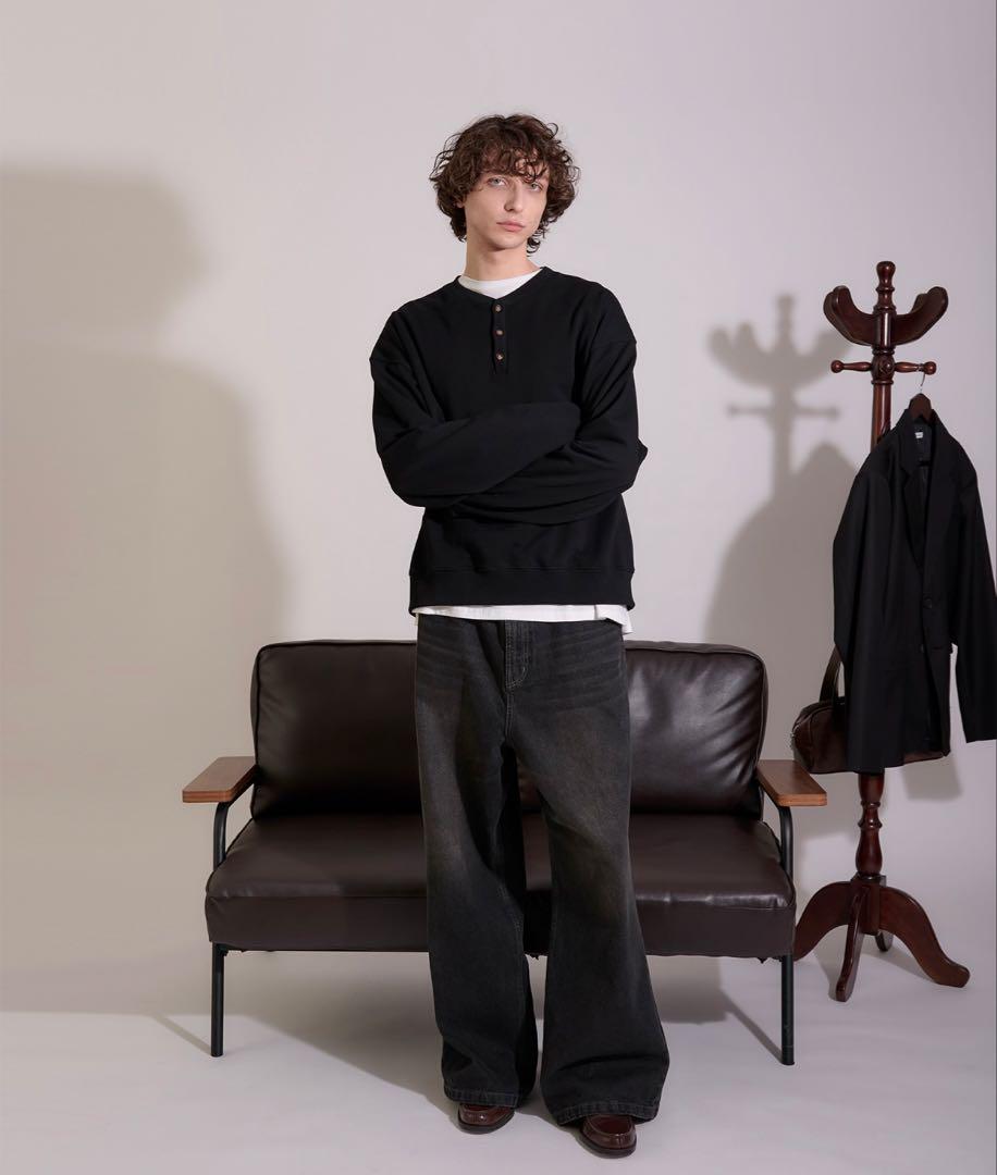 Regen Glanz ヘンリーネックスウェット　完売品