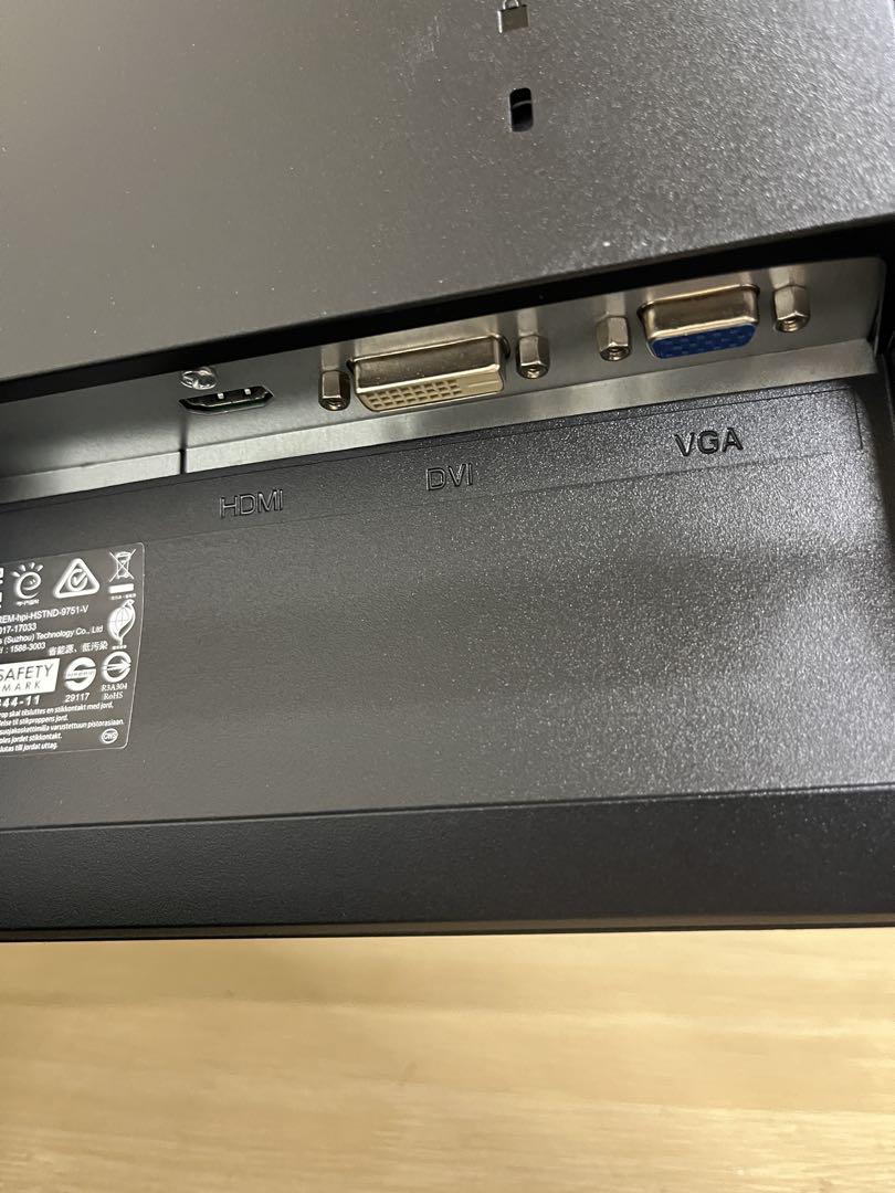 HP N246V 23.8インチモニター PS4対応 角度調整 - Display