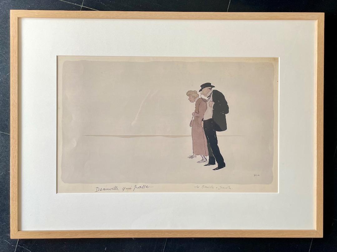 セム SEM / ジョルジュ・グルサ Georges GOURSAT リトグラフ 画像1