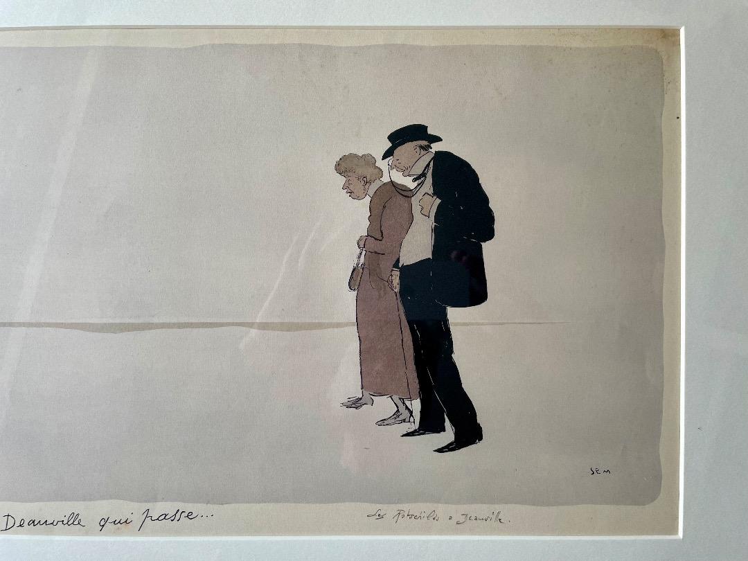 セム SEM / ジョルジュ・グルサ Georges GOURSAT リトグラフ 画像2