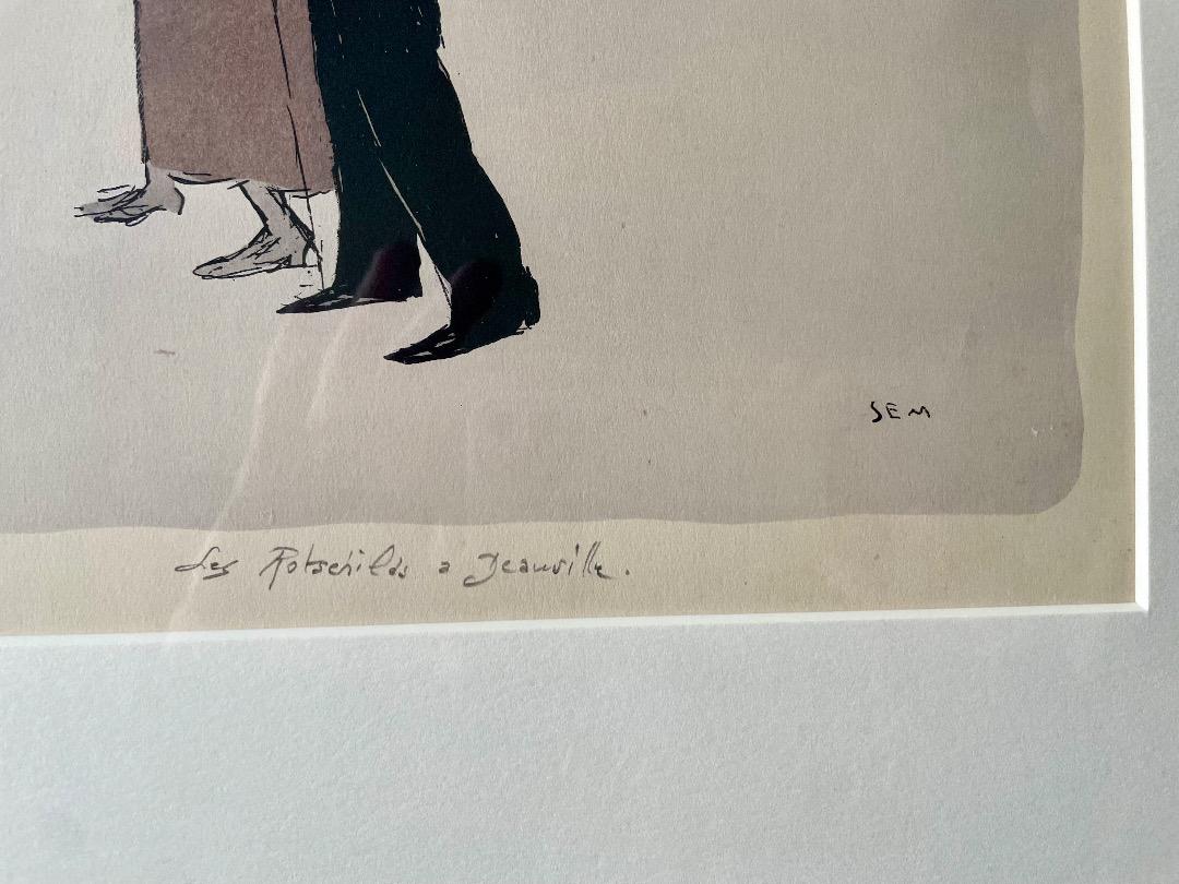 セム SEM / ジョルジュ・グルサ Georges GOURSAT リトグラフ 画像4