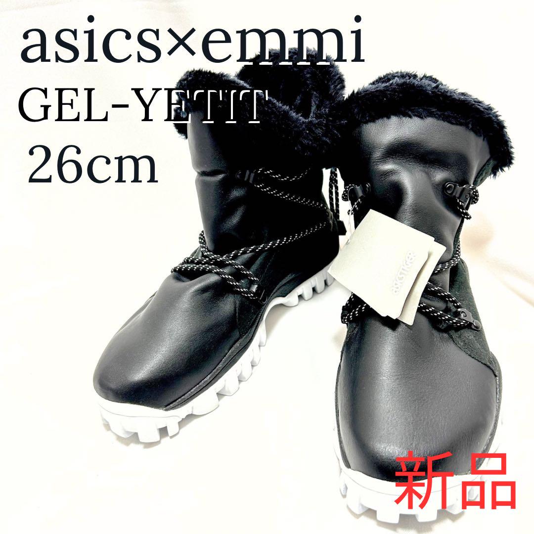 新品★ asics × emmi GEL-YETITOKYO スニーカー　26