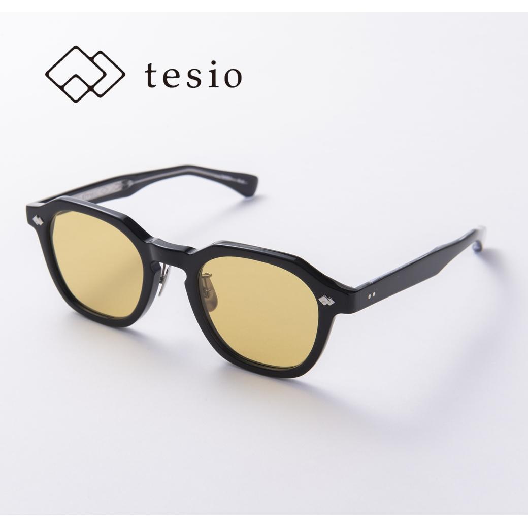 tesio クラフト サングラス NAMIKI BLK テシオ ガラスレンズ