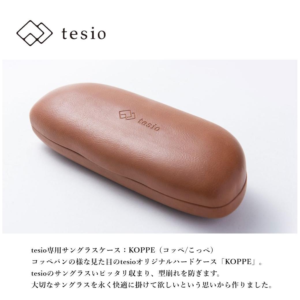 tesio クラフト サングラス NAMIKI BLK テシオ ガラスレンズ