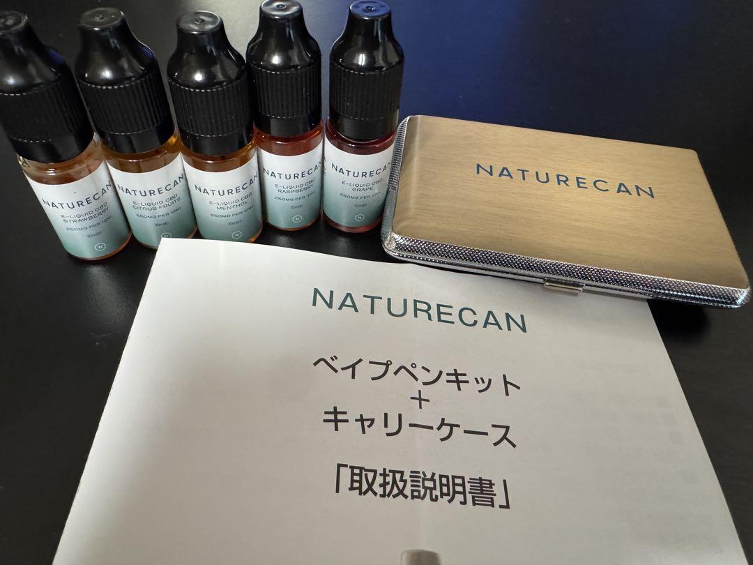 ネイチャーカン　ベイプ　cbd リキッド5種