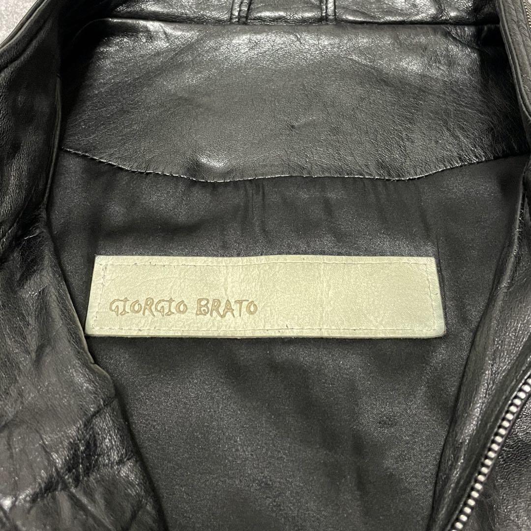GIORGIO BRATO ジョルジオブラット レザージャケット vintage