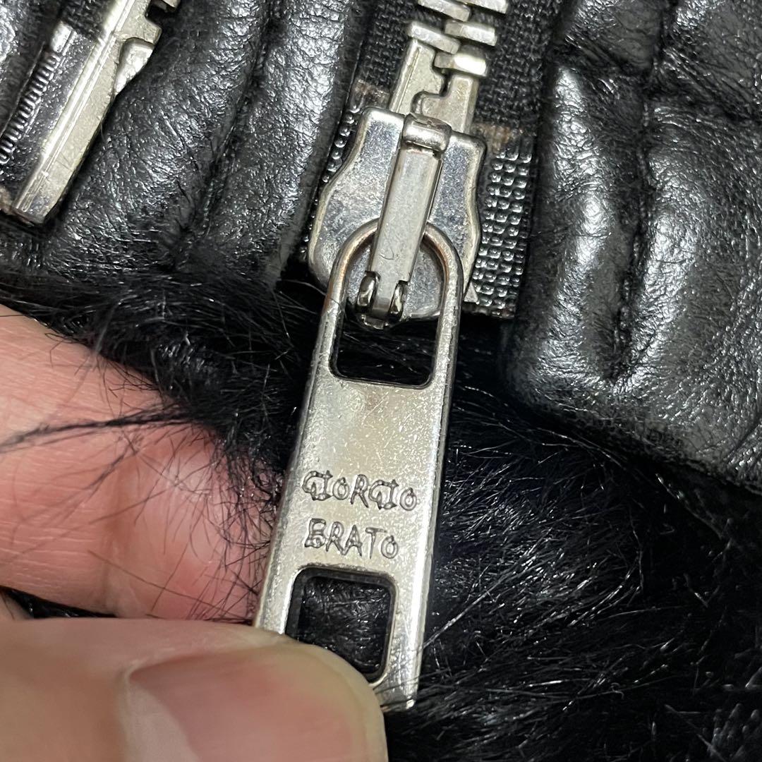 GIORGIO BRATO ジョルジオブラット レザージャケット vintage