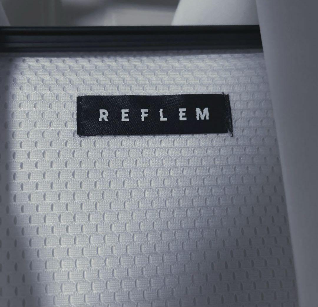 レフレム REFLEM 半袖 ハーフスリーブ ジャージ パーカー 水色