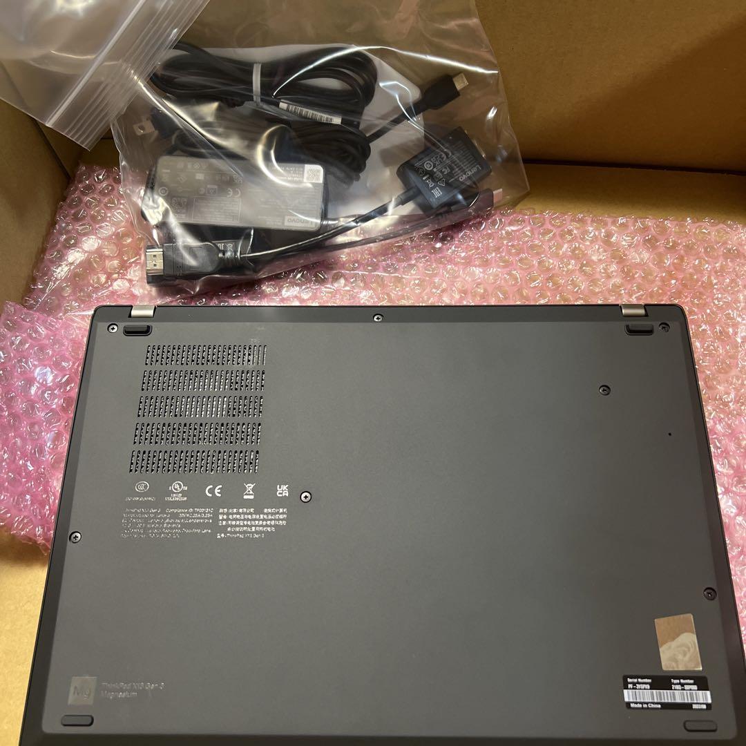 【ほぼ未使用品 ThinkPad X13 Gen3 / 21BQS0P000