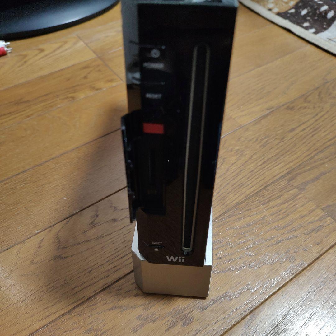 Wii 黒 全部セット カセット付 Amazon | Wii本体 (クロ) (「Wiiリモコンジャケット」同梱) (RVL