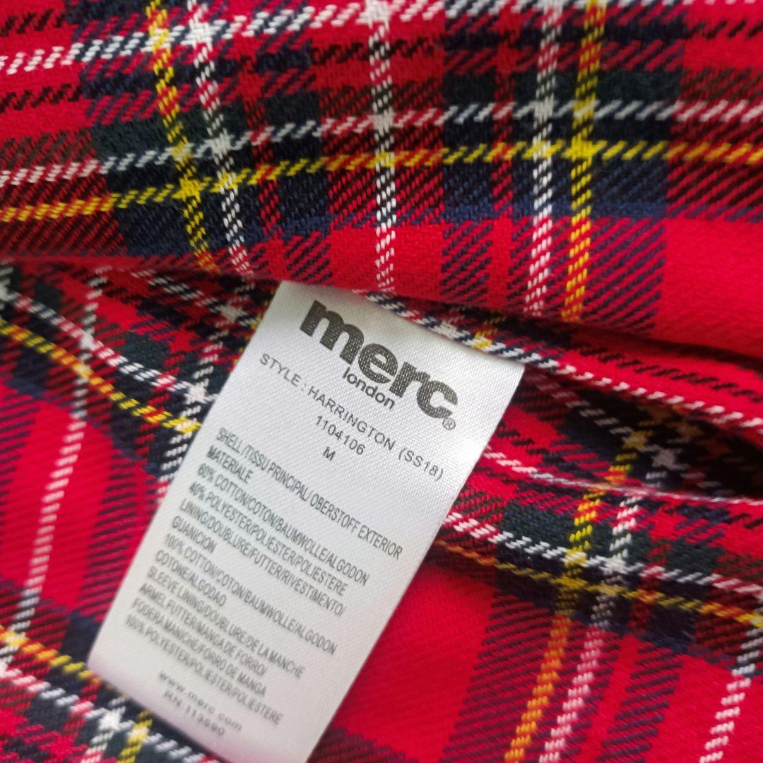merc london ハリントンジャケット　スウィングトップ ブルゾンエンジM