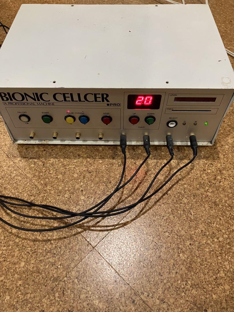バイオニックセルサー 業務用エステ機器 中古 コード4本付き