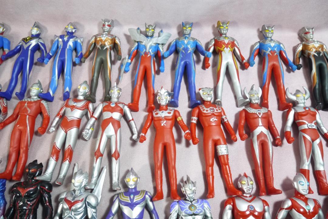 ウルトラヒーローシリーズ　800サイズ　ソフビ　66体セット