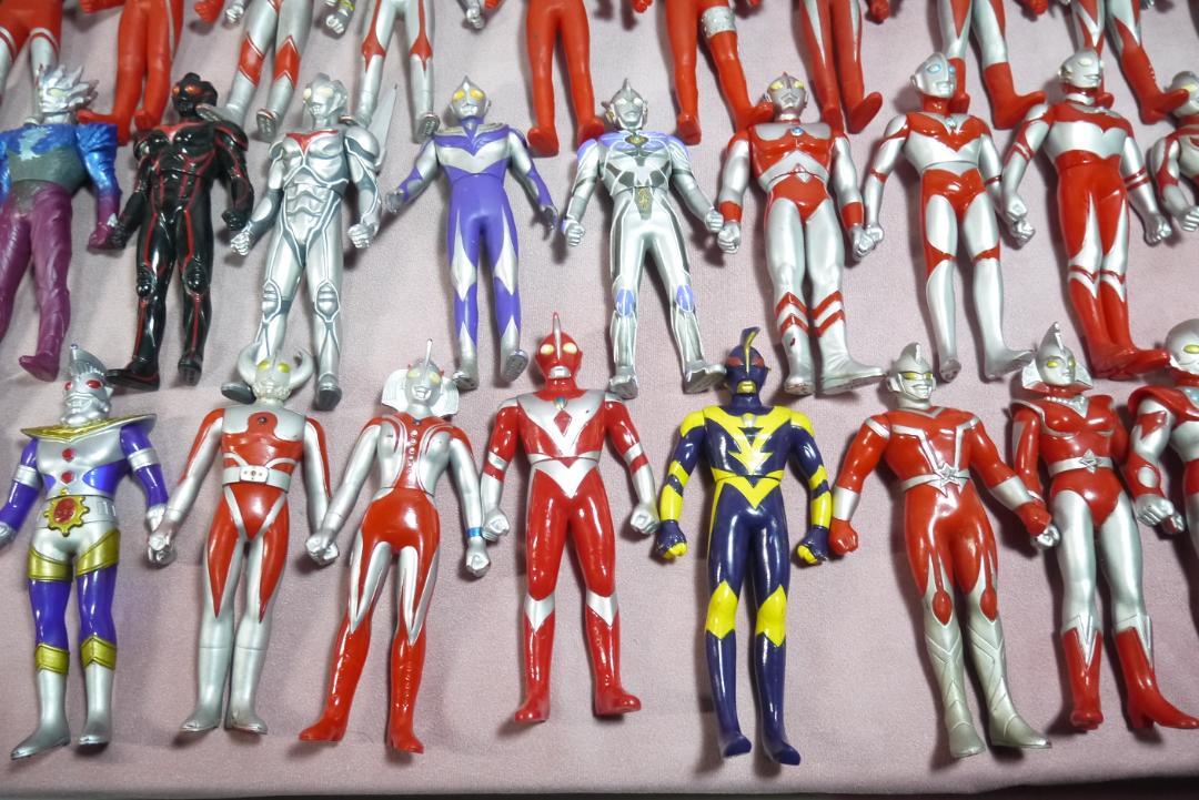 ウルトラヒーローシリーズ　800サイズ　ソフビ　66体セット