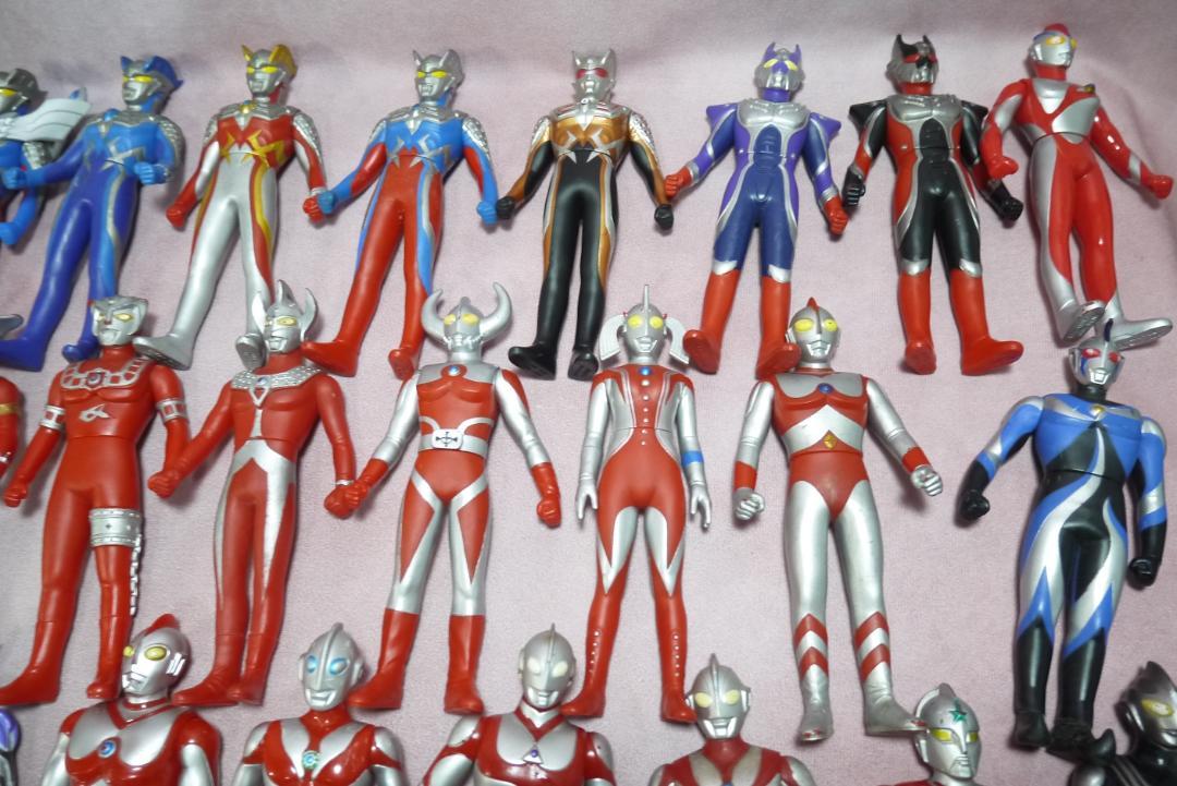 ウルトラヒーローシリーズ　800サイズ　ソフビ　66体セット