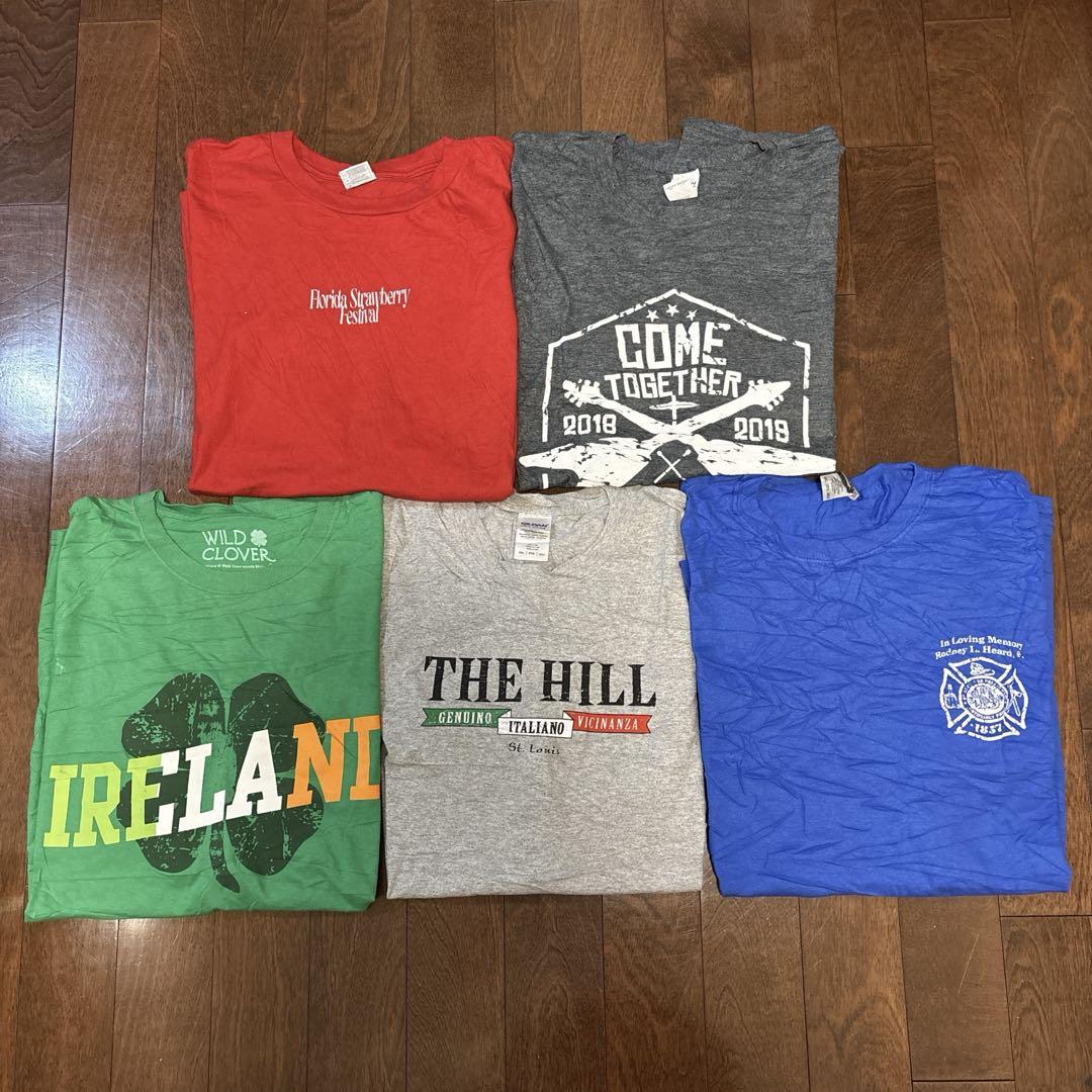 Tシャツ アメカジ 古着 5枚セット まとめ売り 2XL オーバーサイズ