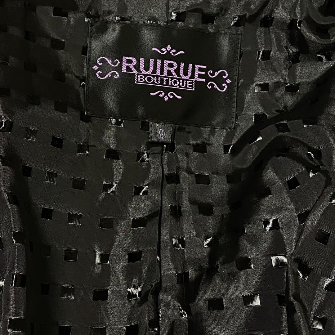 RUIRUE BOUTIQUE カシュクールフィットアンドフレアーコート