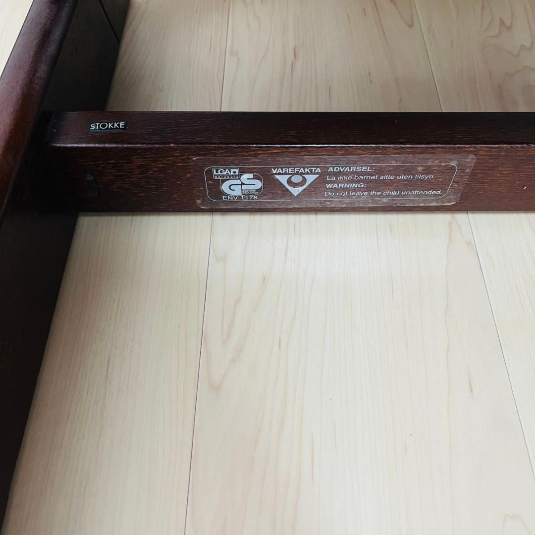 【旧型】STOKKE Tripp Trapp ストッケ　ウォルナットブラウン