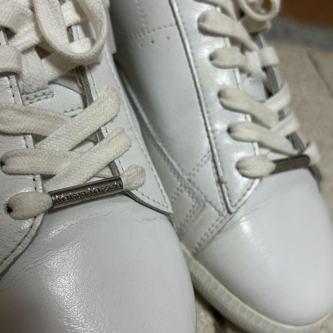 Maison Margiela ジャーマントレーナー レザースニーカー