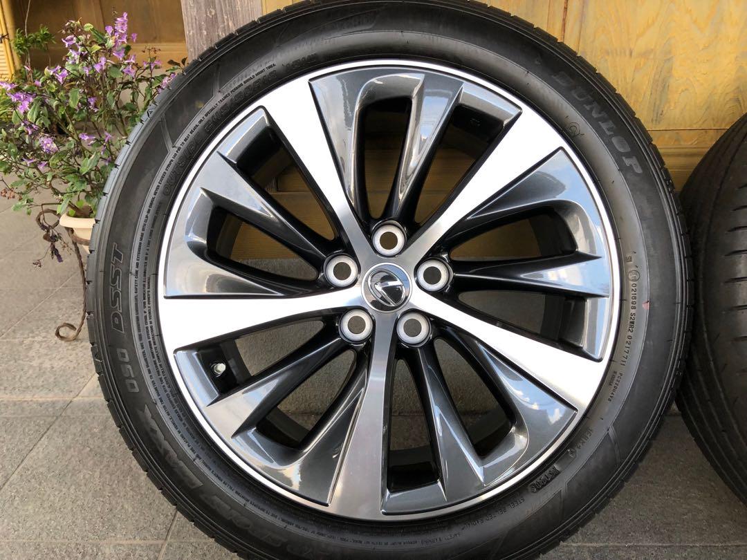 美品レクサスLS500h純正245/50R19山ありアルファード ヴェル