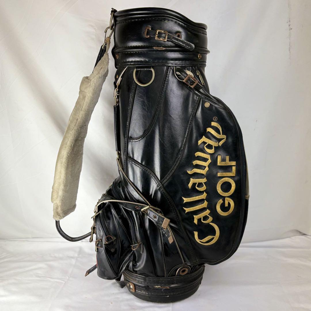 Callaway Golf キャディバッグ ゴルフバッグ 革製