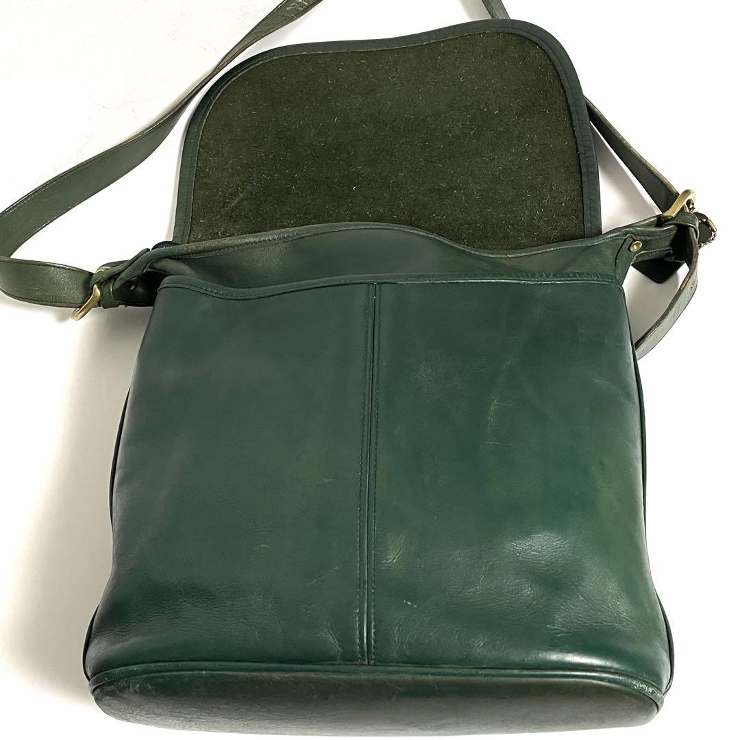 希少✨Vintage COACH コーチ ショルダーバッグ グリーン 4115 s-l400.jpg