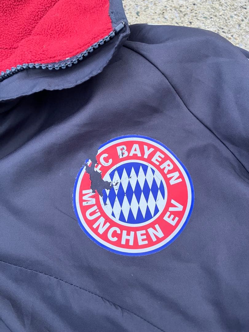 【リバーシブル】アディダス×バイエルンミュンヘン/スウェット/ドリルトップ 【リバーシブル】アディダス×バイエルンミュンヘン/スウェット/ドリルトップ