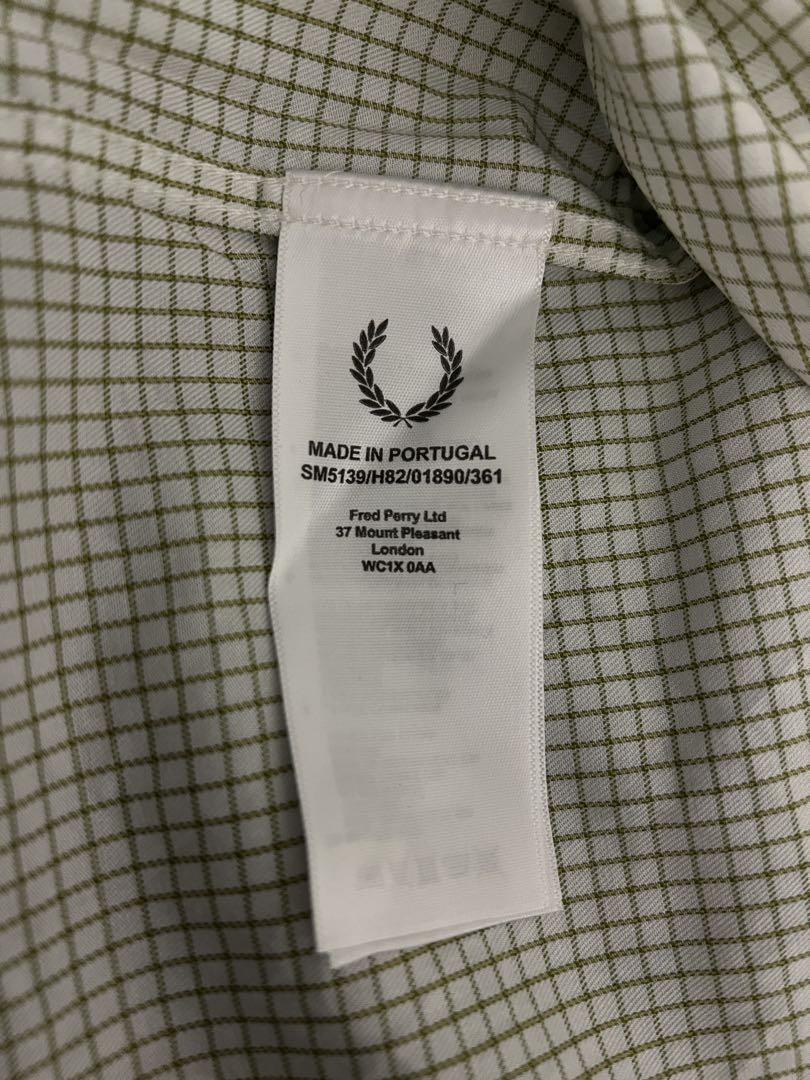 Fred Perry × RAF SIMONS 半袖シャツ Lサイズ