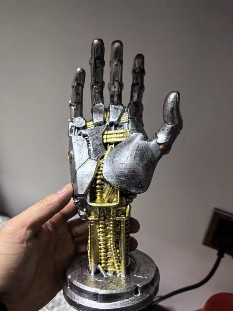 ロボットの手 メタル製 人体模型