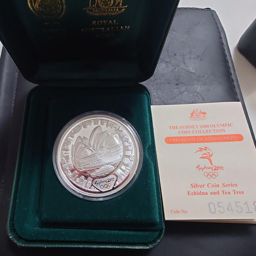 2000年 オーストラリア銀貨 5ドル 1オンス シドニーオリンピック記念銀貨