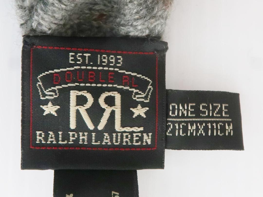 RRL ダブルアールエル カシミヤ フィンガーレスグローブ 手袋