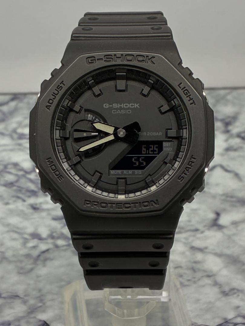 CASIO　G-SHOCK　クォーツ　カシオーク　GA-2100　ブラック