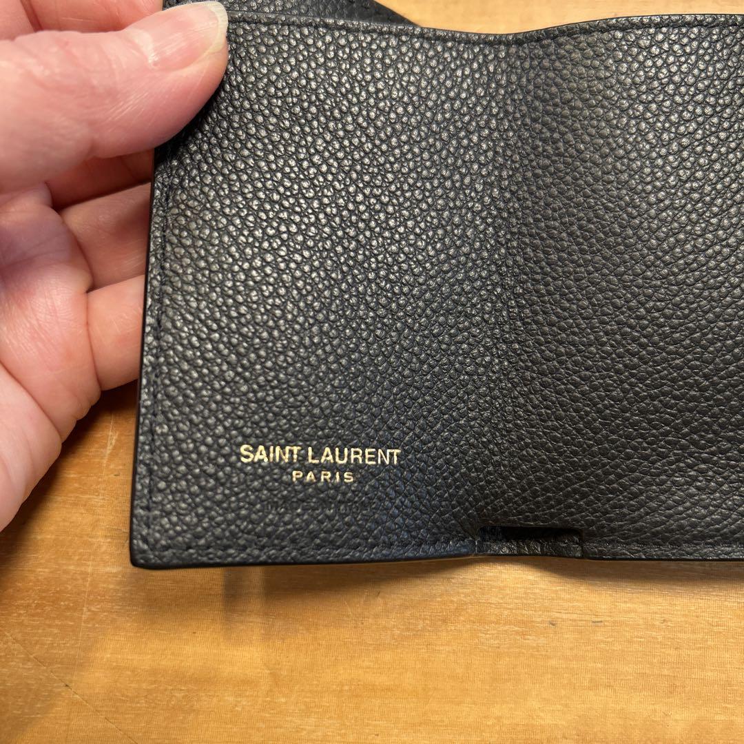 ✳︎正規品✳︎ タイニーウォレット “YSL 三つ折り財布 美品