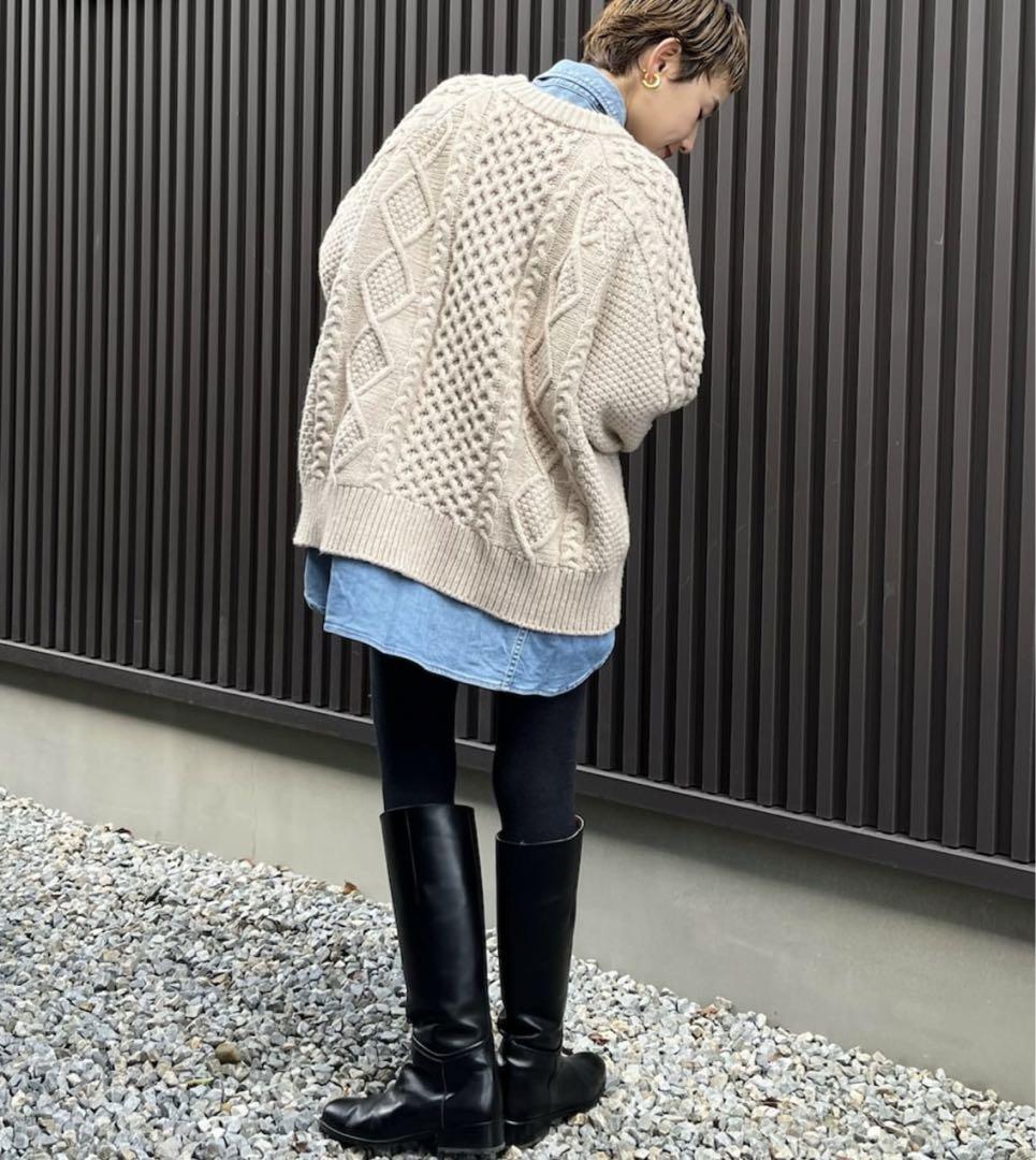 Steven Alan＞LEATHER RIDING BOOTS/ロングブーツ